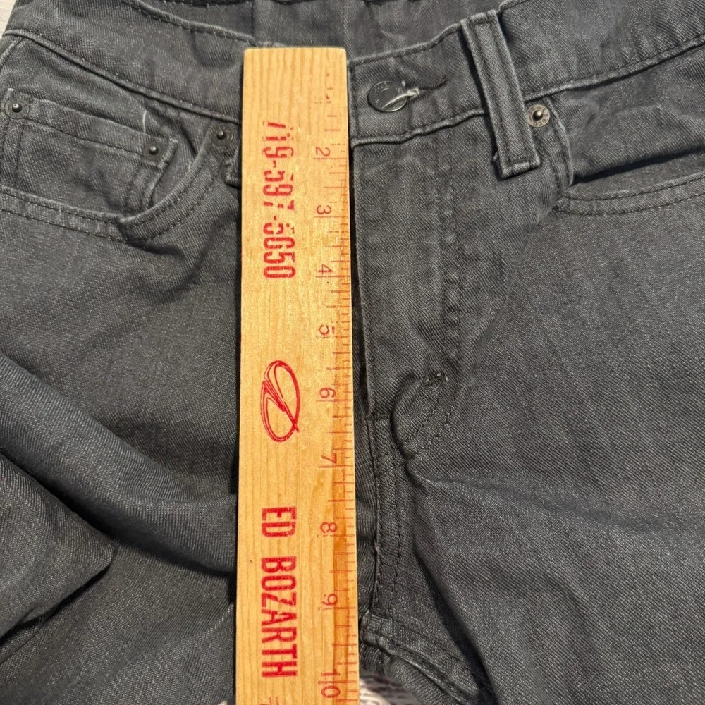 Levis 511 Jeans Black Denim Straight Fit Men's Size 29x30 (Fits 29x27)‎